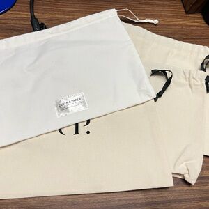Cloth & Paper Dust Bags (4 as pictured)